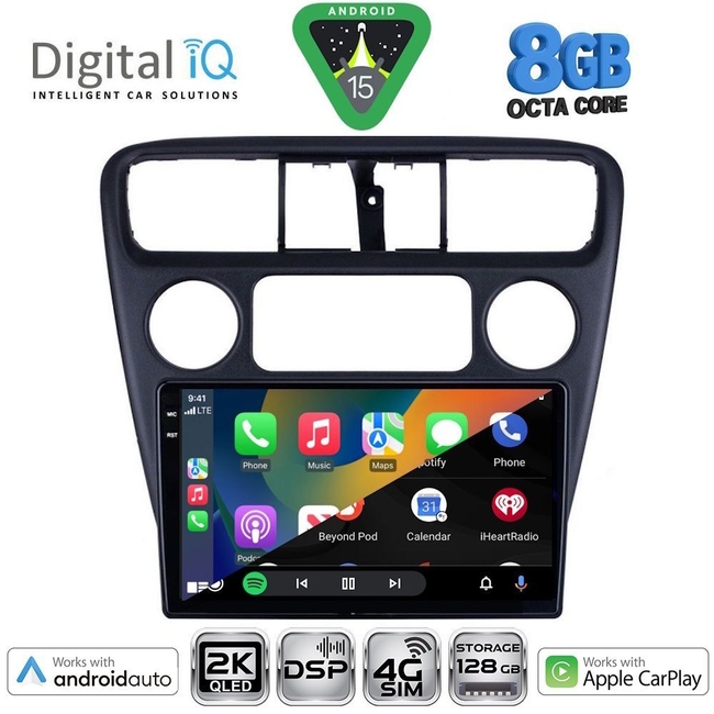 DIGITAL IQ BXF 11181_CPAA (9inc) MULTIMEDIA TABLET for HONDA ACCORD COUPE mod. 1998-2004