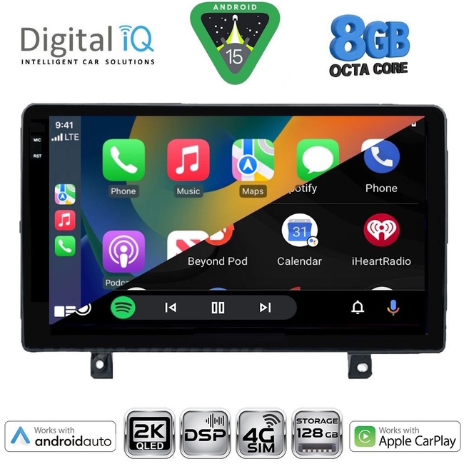 DIGITAL IQ BXF 11485_CPAA (9inc) MULTIMEDIA TABLET for OPEL ASTRA H mod. 2004-2010