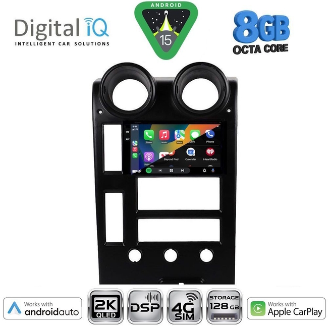 DIGITAL IQ BXF 11215_CPAA (9inc) MULTIMEDIA TABLET for HUMMER H2 mod. 2001-2007