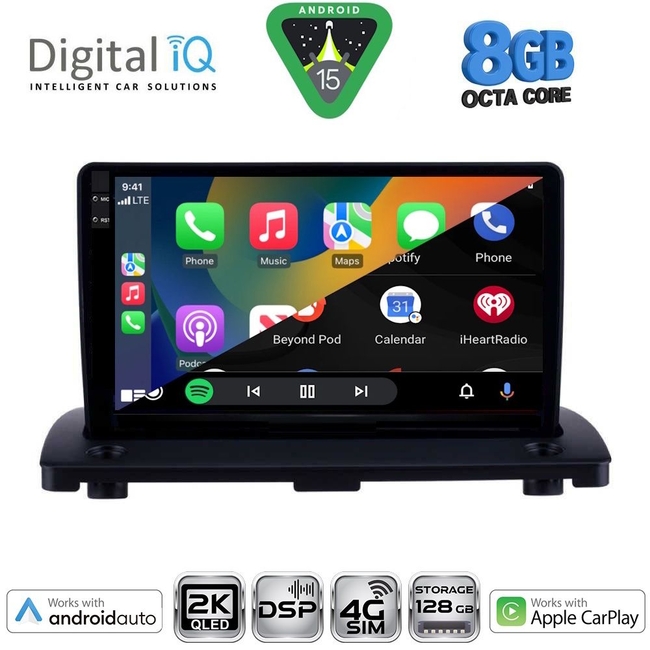 DIGITAL IQ BXF 11789_CPAA (9inc) MULTIMEDIA TABLET for VOLVO XC90 mod. 2002-2014