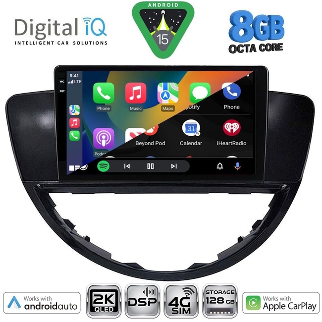 DIGITAL IQ BXF 11660_CPAA (9inc) MULTIMEDIA TABLET for SUBARU TRIBECA mod. 2007-2014