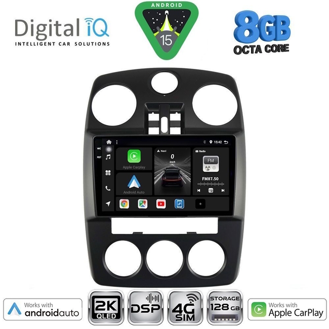 DIGITAL IQ BXF 11287_CPAA (9inc) MULTIMEDIA for CHRYSLER PT CRUISER mod. 2005-2010