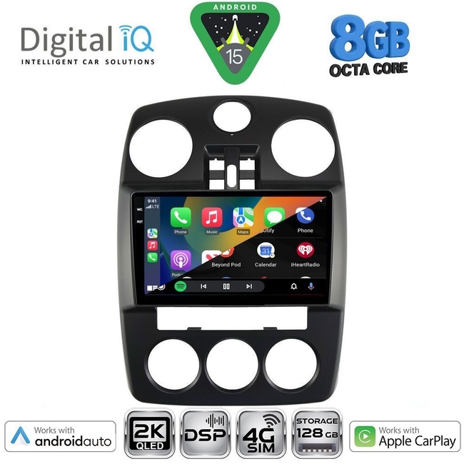 DIGITAL IQ BXF 11287_CPAA (9inc) MULTIMEDIA for CHRYSLER PT CRUISER mod. 2005-2010