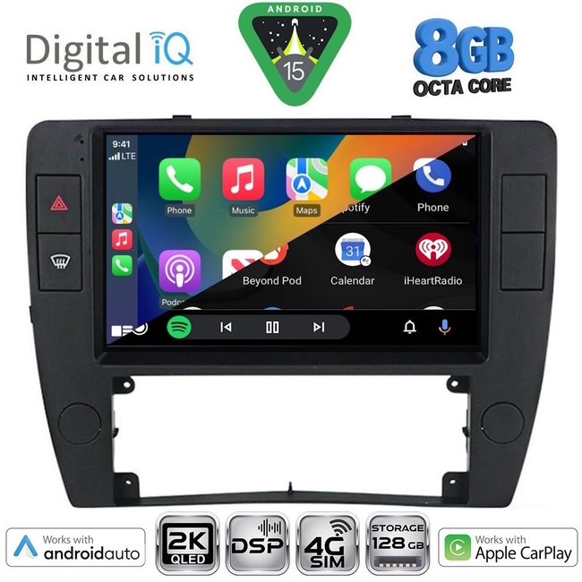 DIGITAL IQ BXF 11749_CPAA  (9inc) MULTIMEDIA TABLET for VW PASSAT mod. 2000-2005