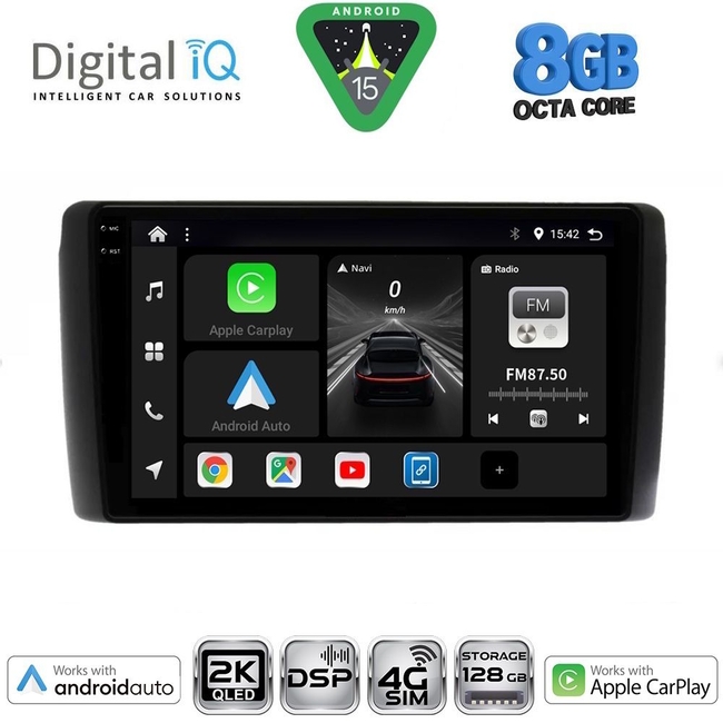 DIGITAL IQ BXF 11472_CPAA (9inc) MULTIMEDIA TABLET for NISSAN LEAF mod. 2009-2017