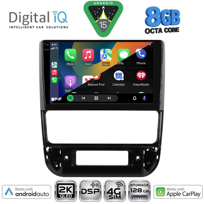 DIGITAL IQ BXF 11516_CPAA (9inc) MULTIMEDIA TABLET for PEUGEOT 406 mod. 1998-2004