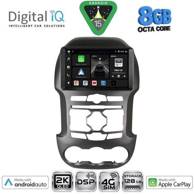 DIGITAL IQ BXF 11171S_CPAA (9inc) MULTIMEDIA TABLET for FORD RANGER mod. 2011-2015