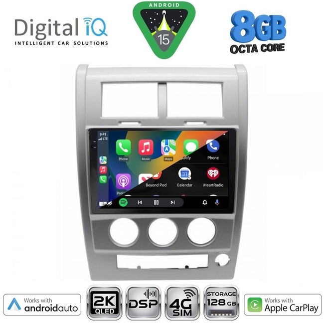 DIGITAL IQ BXF 11270_CPAA (10inc) MULTIMEDIA TABLET for JEEP CHEROKEE – LIBERTY mod. 2007-2014