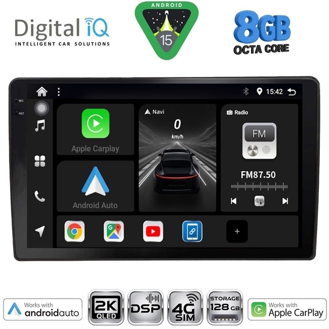 DIGITAL IQ BXF 11005_CPAA (10inc) MULTIMEDIA TABLET for AUDI A4 mod. 2008-2015