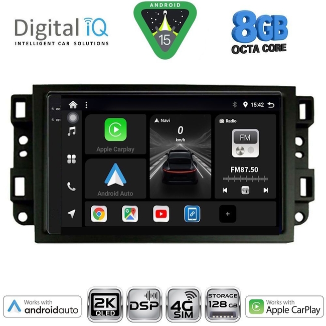 DIGITAL IQ BXF 11070_CPAA (10inc) MULTIMEDIA TABLET for CHEVROLET ALL mod. 2004-2011