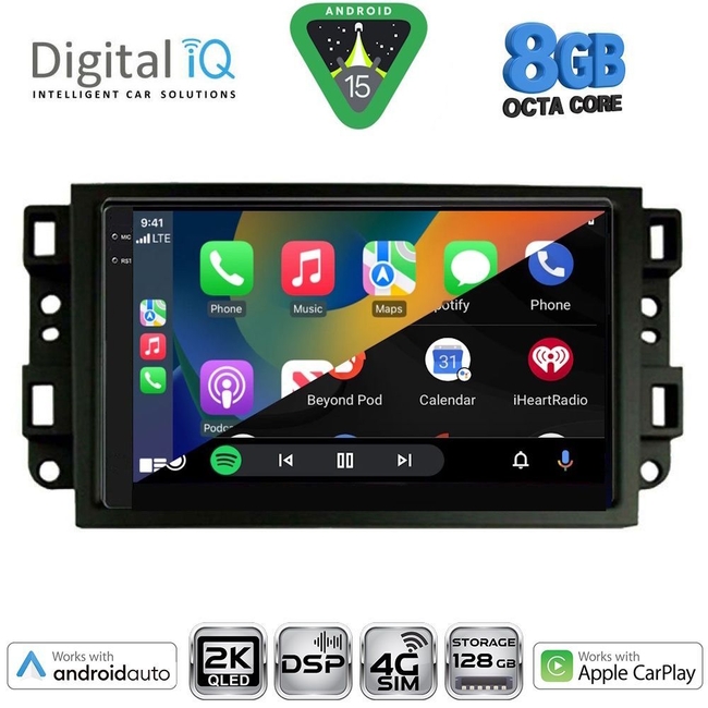 DIGITAL IQ BXF 11070_CPAA (10inc) MULTIMEDIA TABLET for CHEVROLET ALL mod. 2004-2011