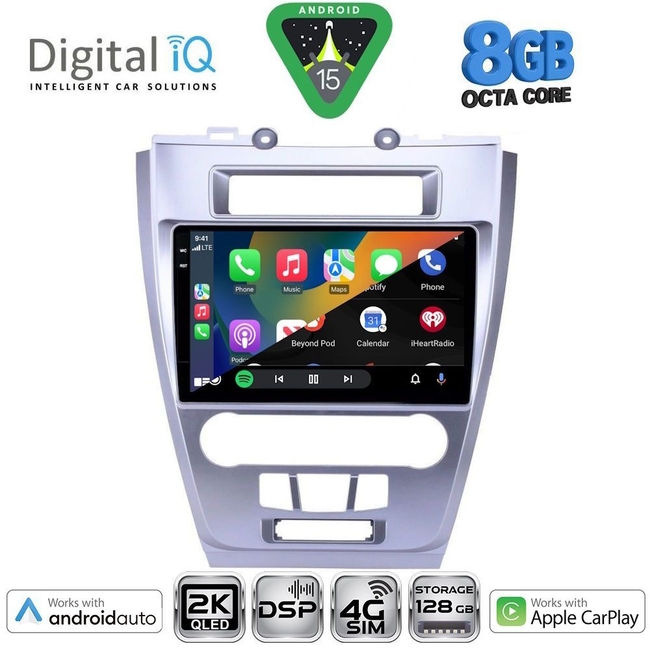 DIGITAL IQ BXF 11159_CPAA (10inc) MULTIMEDIA TABLET for FORD FUSION mod. 2012-2017