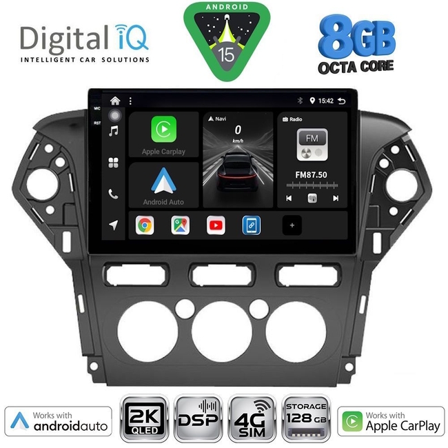 DIGITAL IQ BXF 11163_CPAA A/C (10inc) MULTIMEDIA TABLET for FORD MONDEO mod. 2011-2013