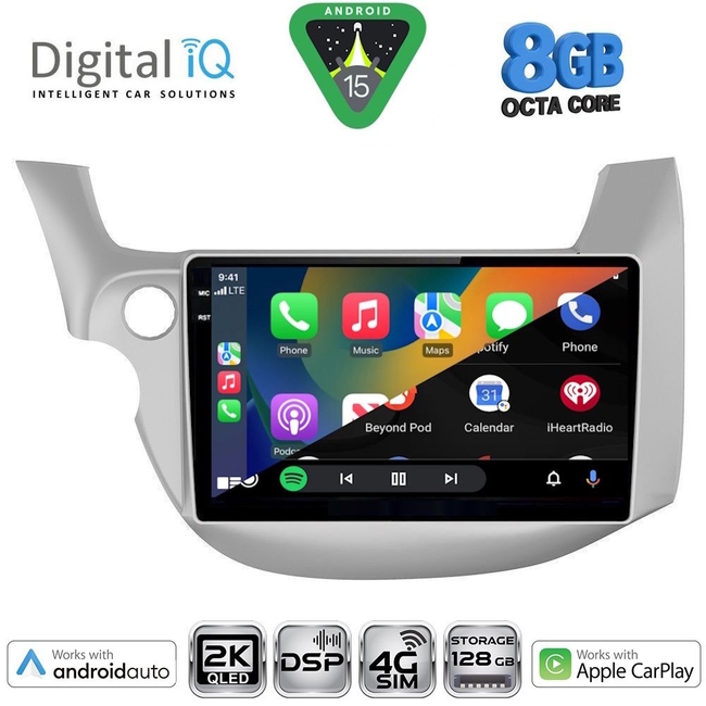 DIGITAL IQ BXF 11211_CPAA (10inc) MULTIMEDIA TABLET for HONDA JAZZ mod. 2008-2012
