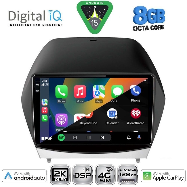 DIGITAL IQ BXF 11235_CPAA (10inc) MULTIMEDIA TABLET for HYUNDAI iX35  mod. 2010-2015
