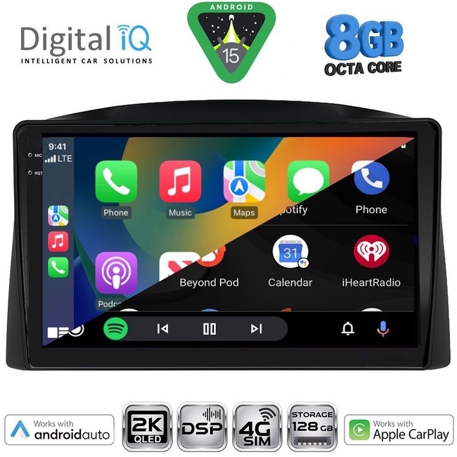 DIGITAL IQ BXF 11271_CPAA (10inc) MULTIMEDIA TABLET for JEEP GRAND CHEROKEE mod. 2005-2007 with Original Navi