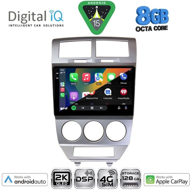 DIGITAL IQ BXF 11275_CPAA (10inc) MULTIMEDIA TABLET for DODGE CALIBER mod. 2006-2012
