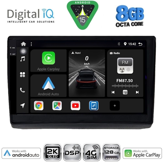DIGITAL IQ BXF 11558_CPAA (10inc) MULTIMEDIA TABLET for OPEL VIVARO – RENAULT TRAFIC - NISSAN PRIMASTAR mod. 2004-2015