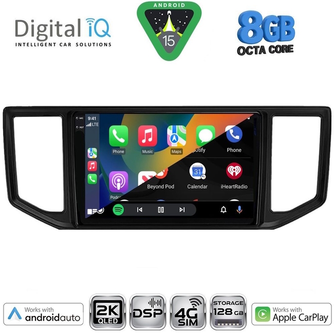 DIGITAL IQ BXF 11753_CPAA (10inc) MULTIMEDIA TABLET for VW CRAFTER mod. 2017-2026