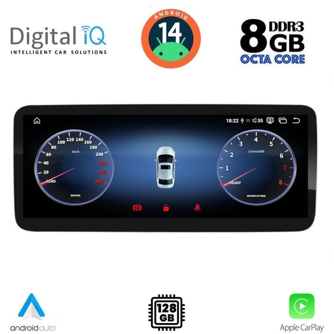DIGITAL IQ TPK 16983B_CPA (10.25'') MULTIMEDIA SYSTEM for MERCEDES B mod. 2015-2019 (NTG 5)