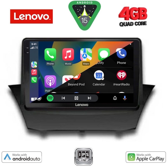 LENOVO LVE 8154A_CPAA (9inc) MULTIMEDIA TABLET for FORD FIESTA mod. 2008-2017