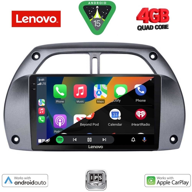 LENOVO LVE 8730_CPAA A/C (9inc) MULTIMEDIA TABLET for TOYOTA RAV 4 mod. 2000-2006