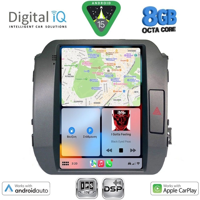 DIGITAL IQ BXF 7927_CPAA TESLA STYLE for KIA SPORTAGE mod. 2010-2015