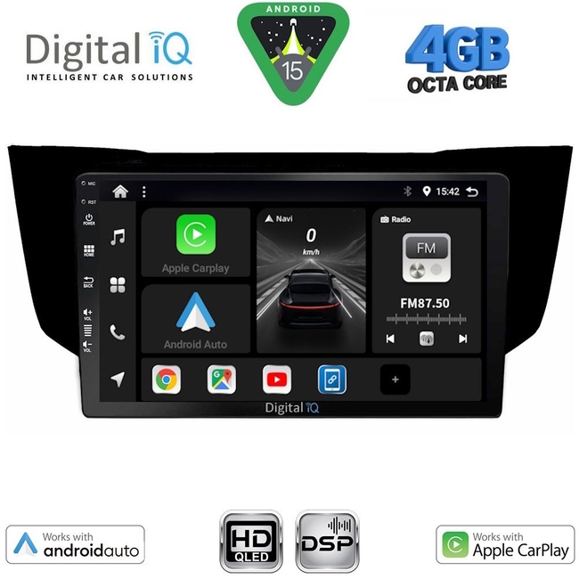 DIGITAL IQ BXF 16345BL_CPAA (9inc) MULTIMEDIA TABLET for LEXUS RX 300 – 400 mod. 2003-2008