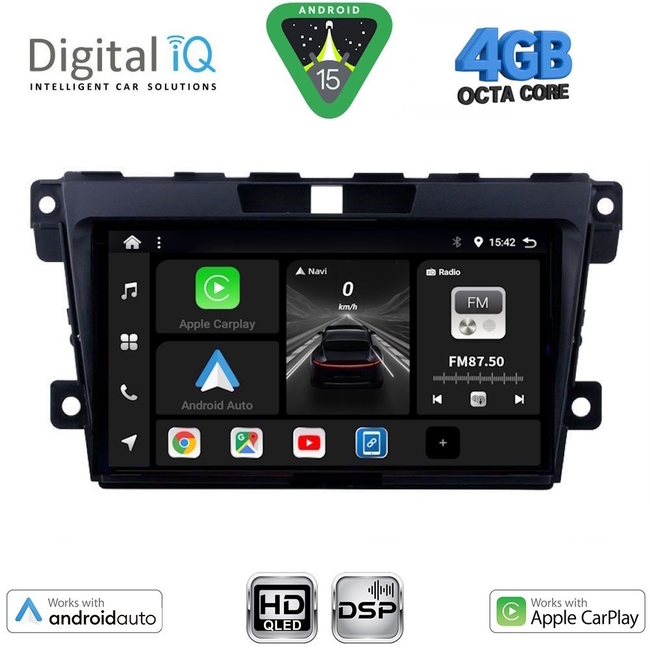DIGITAL IQ BXF 16389_CPAA (9inc) MULTIMEDIA TABLET for MAZDA CX7 mod. 2006-2012