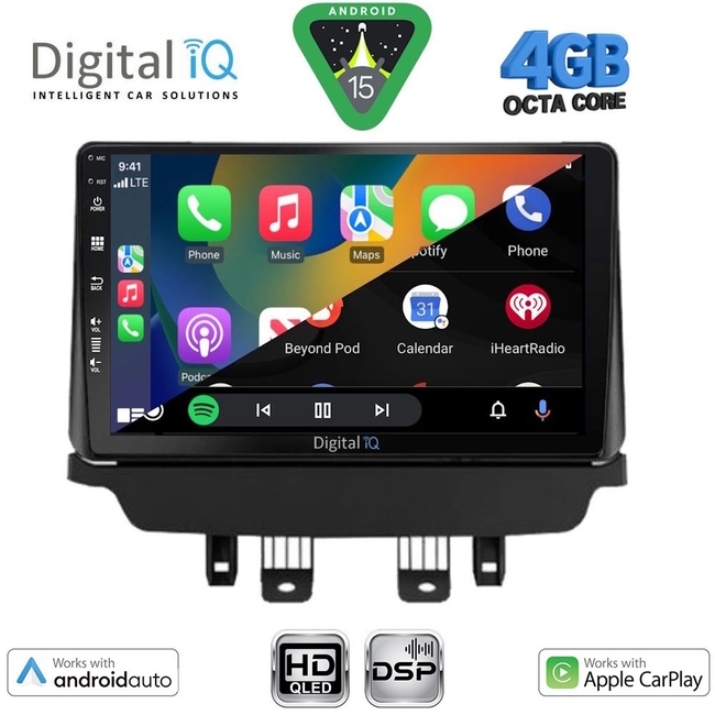 DIGITAL IQ BXF 16384_CPAA (9inc) MULTIMEDIA TABLET for MAZDA CX3 mod. 2014-2023