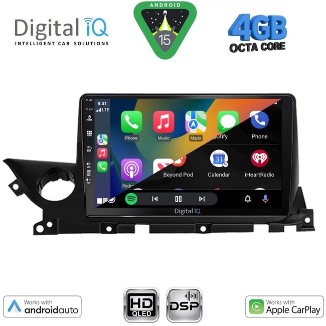 DIGITAL IQ BXF 16379B_CPAA (9inc) MULTIMEDIA TABLET for MAZDA 6 mod. 2021-2026
