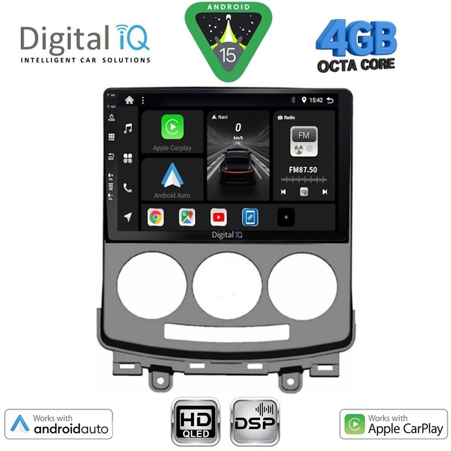 DIGITAL IQ BXF 16370_CPAA (9inc) MULTIMEDIA TABLET for MAZDA 5  mod. 2004-2010