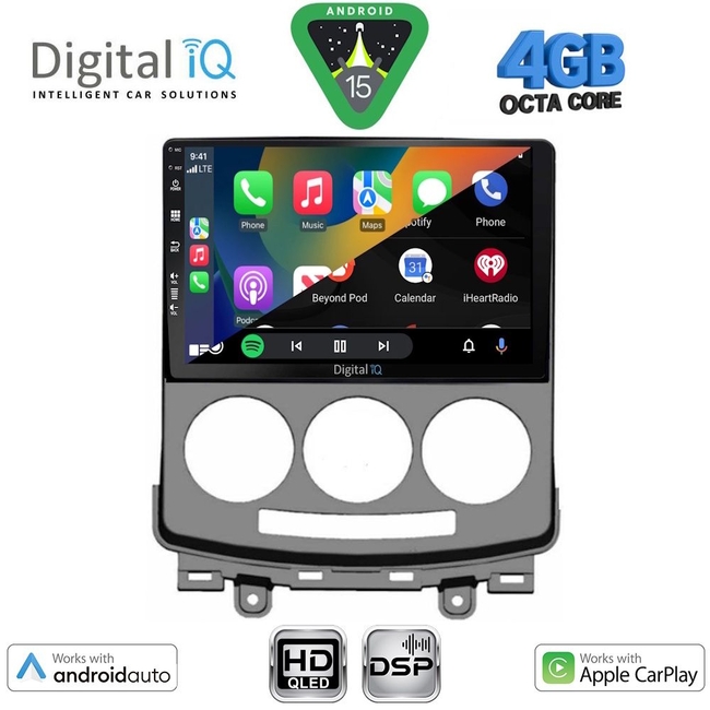 DIGITAL IQ BXF 16370_CPAA (9inc) MULTIMEDIA TABLET for MAZDA 5  mod. 2004-2010