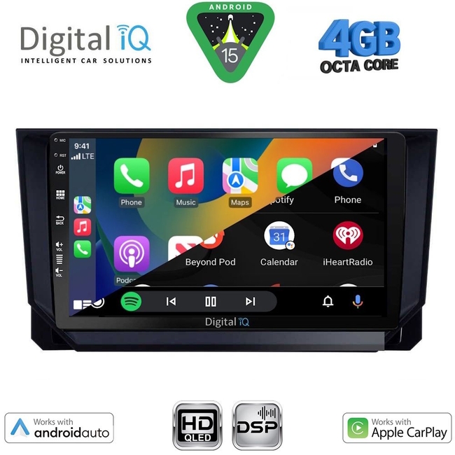 DIGITAL IQ BXF 16391_CPAA (10inc) MULTIMEDIA TABLET for MAZDA CX9 mod. 2006-2015