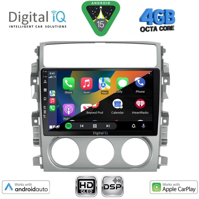 DIGITAL IQ BXF 16681_CPAA (9inc) MULTIMEDIA TABLET for SUZUKI LIANA mod. 2001-2007