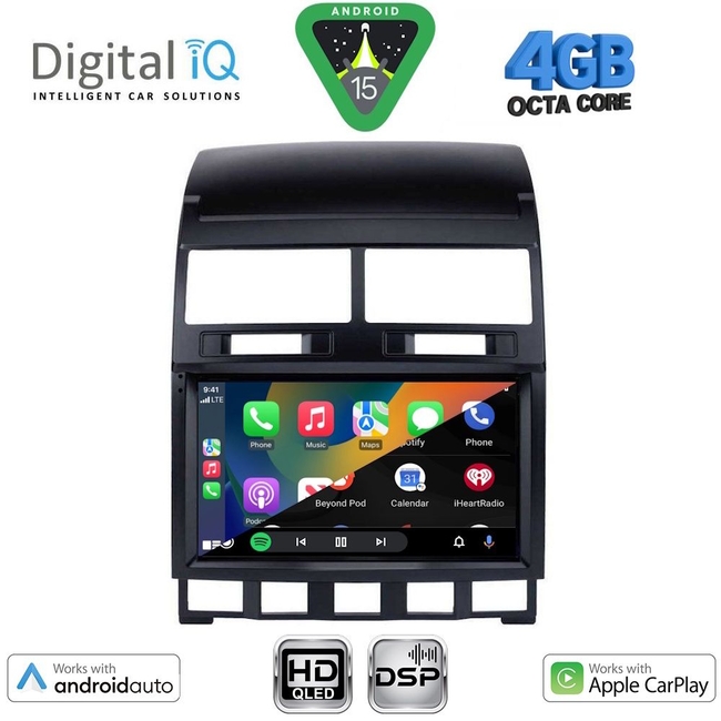 DIGITAL IQ BXF 16765_CPAA (9inc) MULTIMEDIA TABLET for VW TOUAREG mod. 2003-2011