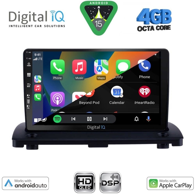 DIGITAL IQ BXF 16789_CPAA (9inc) MULTIMEDIA TABLET for VOLVO XC90 mod. 2002-2014