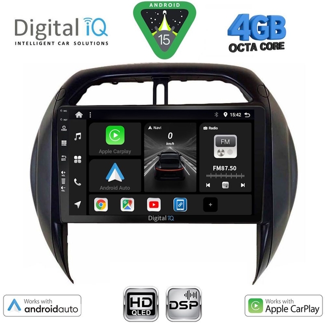 DIGITAL IQ BXF 16730_CPAA CLIMA (9inc) MULTIMEDIA TABLET for TOYOTA RAV 4 mod. 2000-2006