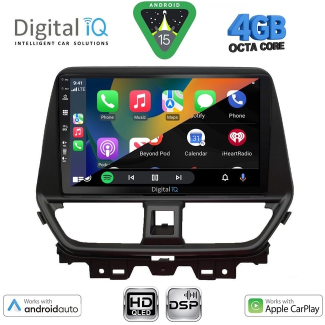 DIGITAL IQ BXF 16673_CPAA (9inc) MULTIMEDIA TABLET for SUZUKI BALENO mod. 2022-2026