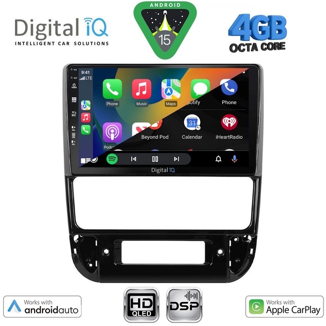 DIGITAL IQ BXF 16516_CPAA (9inc) MULTIMEDIA TABLET for PEUGEOT 406 mod. 1998-2004