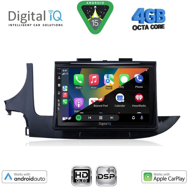 DIGITAL IQ BXF 16497_CPAA (9inc) MULTIMEDIA TABLET for OPEL MOKKA mod. 2016-2021