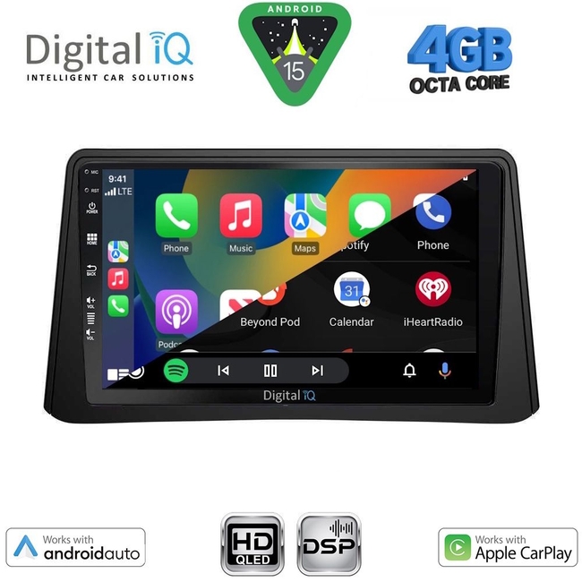 DIGITAL IQ BXF 16496_CPAA (9inc) MULTIMEDIA TABLET for OPEL MOKKA mod. 2012-2015