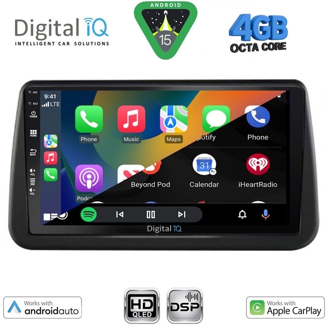 DIGITAL IQ BXF 16494_CPAA (9inc) MULTIMEDIA TABLET for OPEL MERIVA mod. 2010-2017
