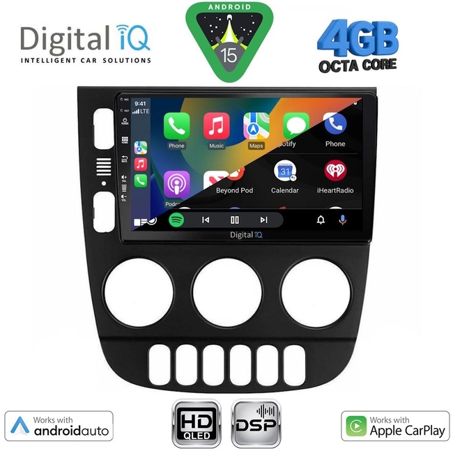 DIGITAL IQ BXF 16413_CPAA (9inc) MULTIMEDIA TABLET for MERCEDES ML (W163) mod. 2002-2005