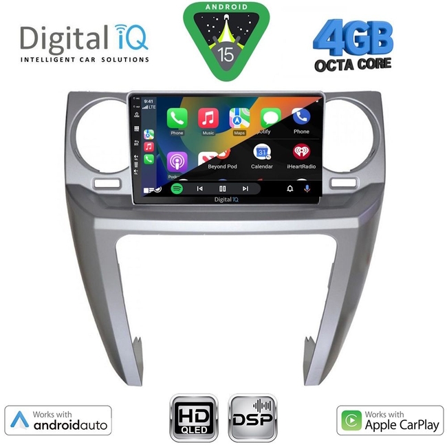 DIGITAL IQ BXF 16335_CPAA (9inc) MULTIMEDIA TABLET for LAND ROVER DISCOVERY 3 mod. 2004-2009