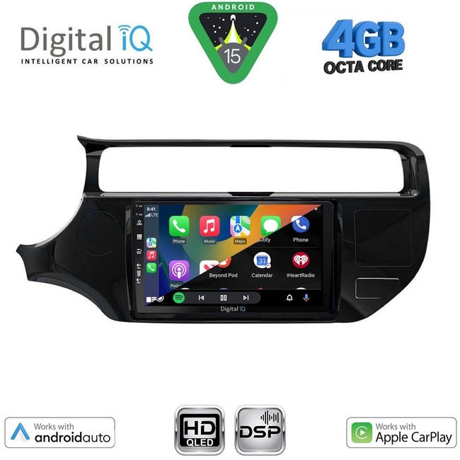 DIGITAL IQ BXF 16315_CPAA (9inc) MULTIMEDIA TABLET for KIA RIO mod. 2015-2018