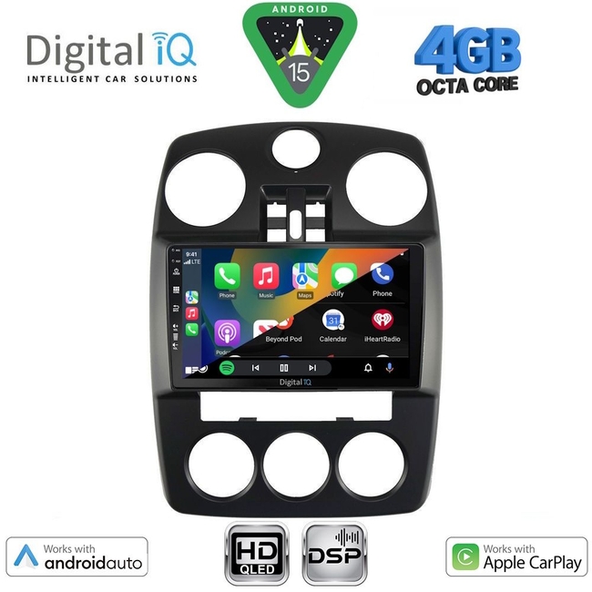 DIGITAL IQ BXF 16287_CPAA (9inc) MULTIMEDIA for CHRYSLER PT CRUISER mod. 2005-2010