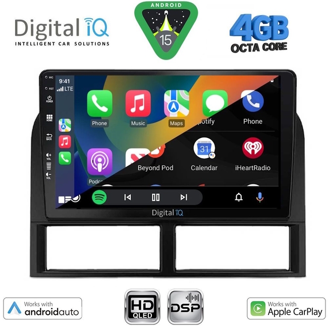 DIGITAL IQ BXF 16280_CPAA (9inc) MULTIMEDIA TABLET for JEEP GRAND CHEROKEE mod. 1999-2004