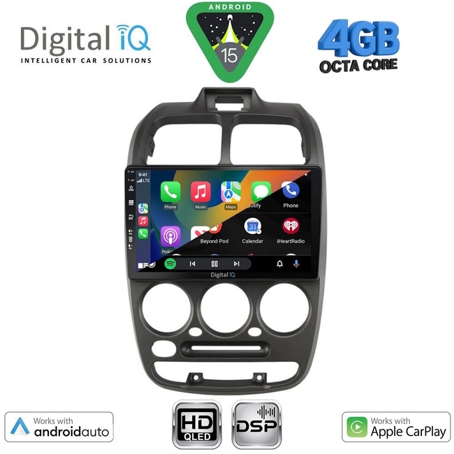 DIGITAL IQ BXF 16246_CPAA (9inc) MULTIMEDIA TABLET for HYUNDAI ACCENT mod. 1999-2004