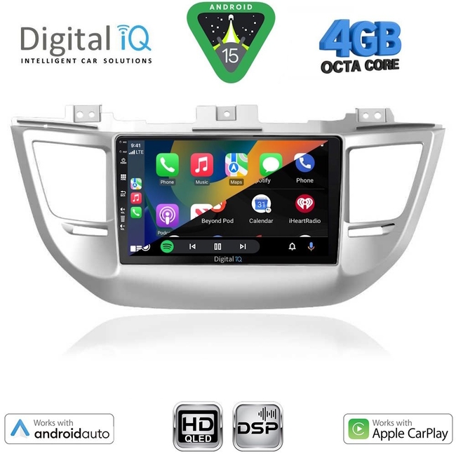 DIGITAL IQ BXF 16243_CPAA (9inc) MULTIMEDIA TABLET for HYUNDAI TUCSON mod. 2015-2019